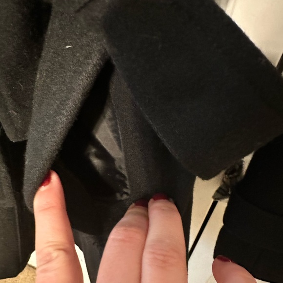 Women’s NY&Co Belted Pea Coat (M) - Picture 6 of 10